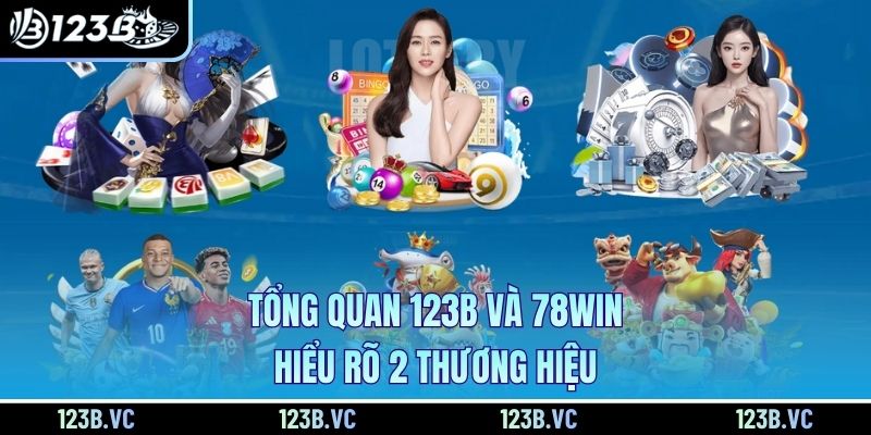 Tổng quan 123B và 78Win hiểu rõ 2 thương hiệu